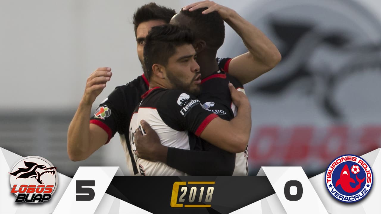 ¿'Manita'? Empujón al infierno de Lobos BUAP a Veracruz en la madre de las batallas por el no descenso