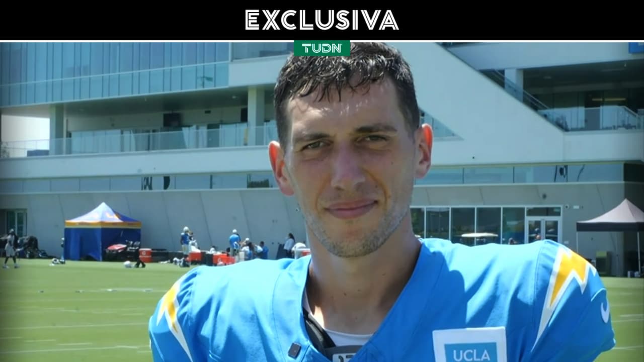 ¡Quiere inspirar a mexicanos! Luis Perez valora oportunidad con Chargers