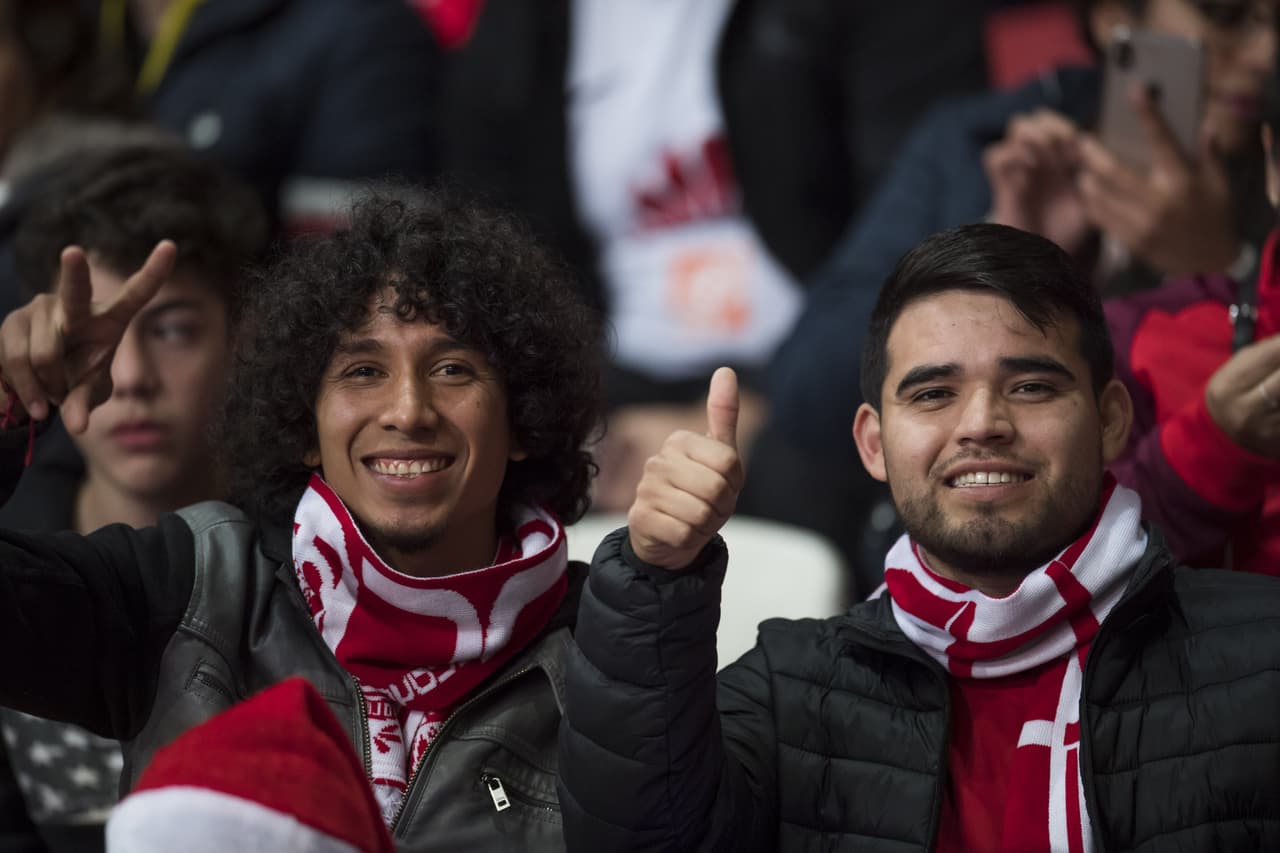 Este es el ambiente que se vivió previo al partido entre Águilas del América y Diablos Rojos del Toluca en la capital del Estado de México.
