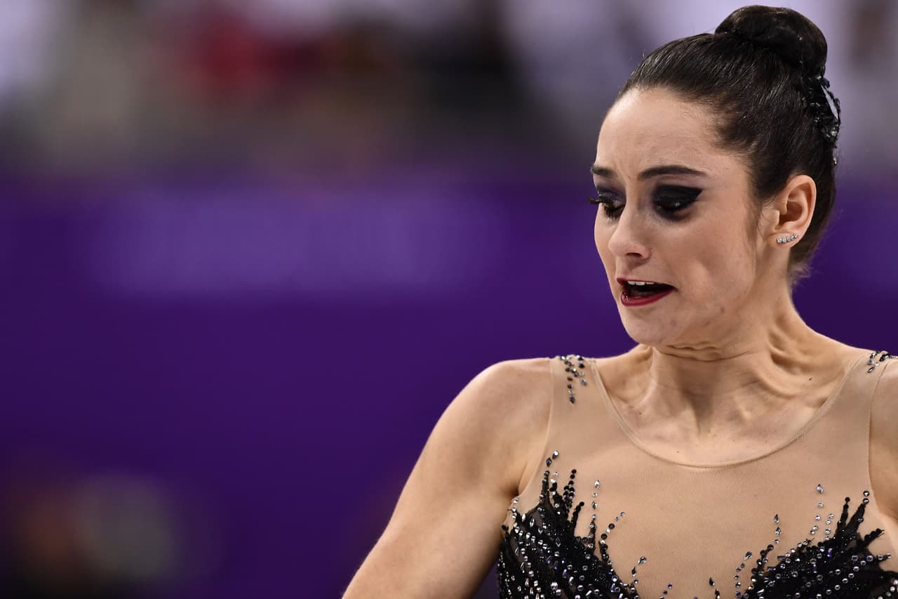 Kaetlyn Osmond del equipo de Canadá.