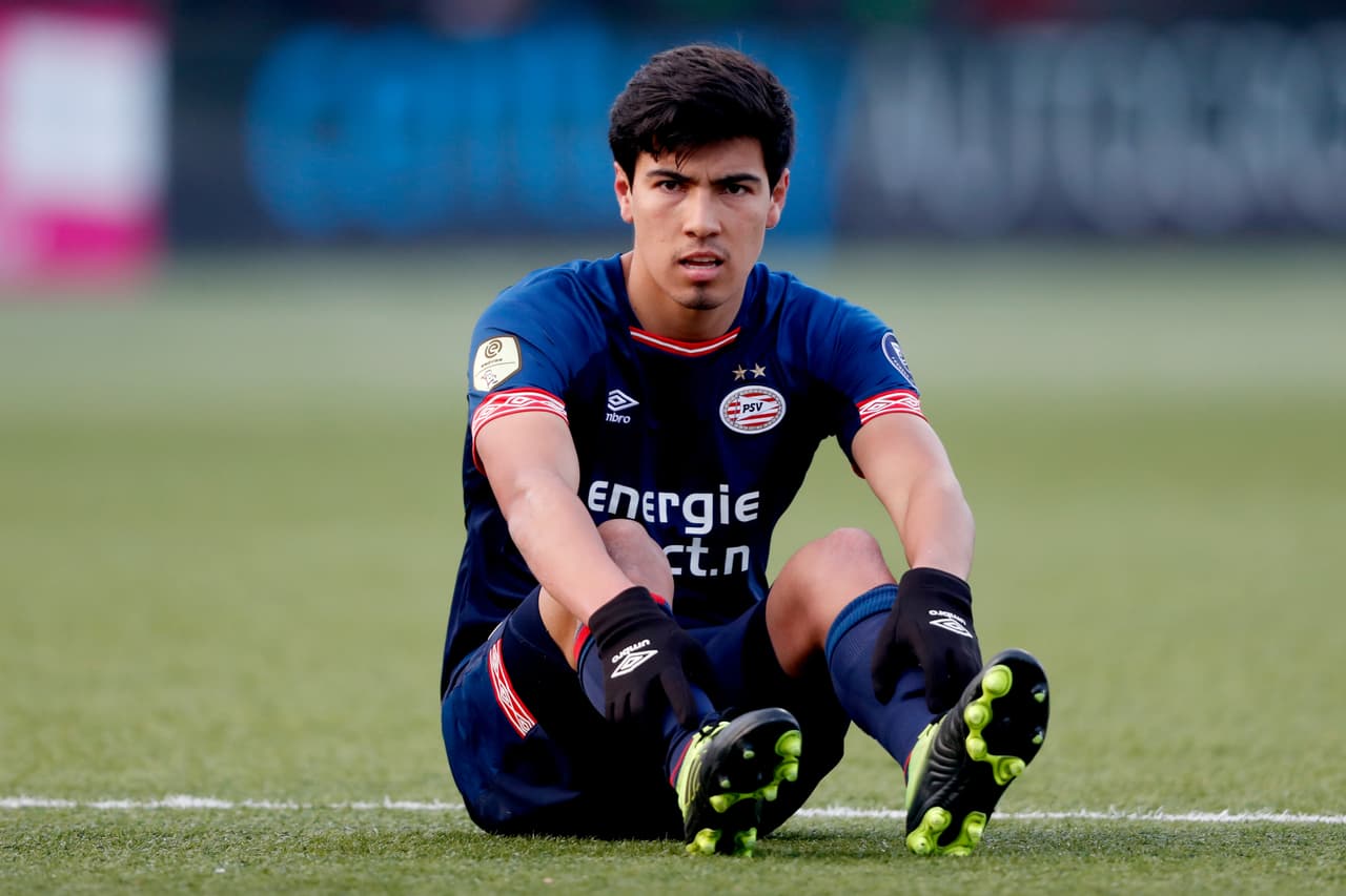 Erick Gutiérrez: en el último juego del PSV el Guti se quedó en el banquillo de suplentes sin sumar minutos. Este sábado visitan al Heerenveen y tendrá una nueva posibilidad de participar con los Granjeros.
