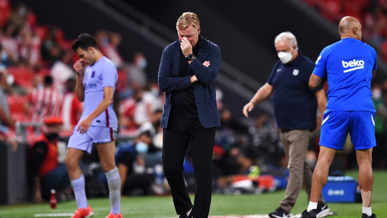 Koeman: "El contrario tiene más miedo cuanto está Messi"