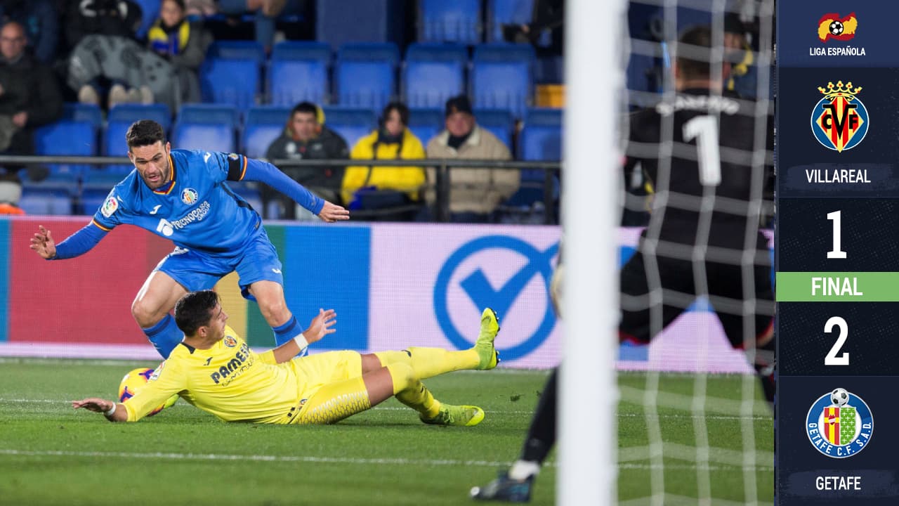 Sin Miguel Layún el Villarreal naufraga contra el Getafe