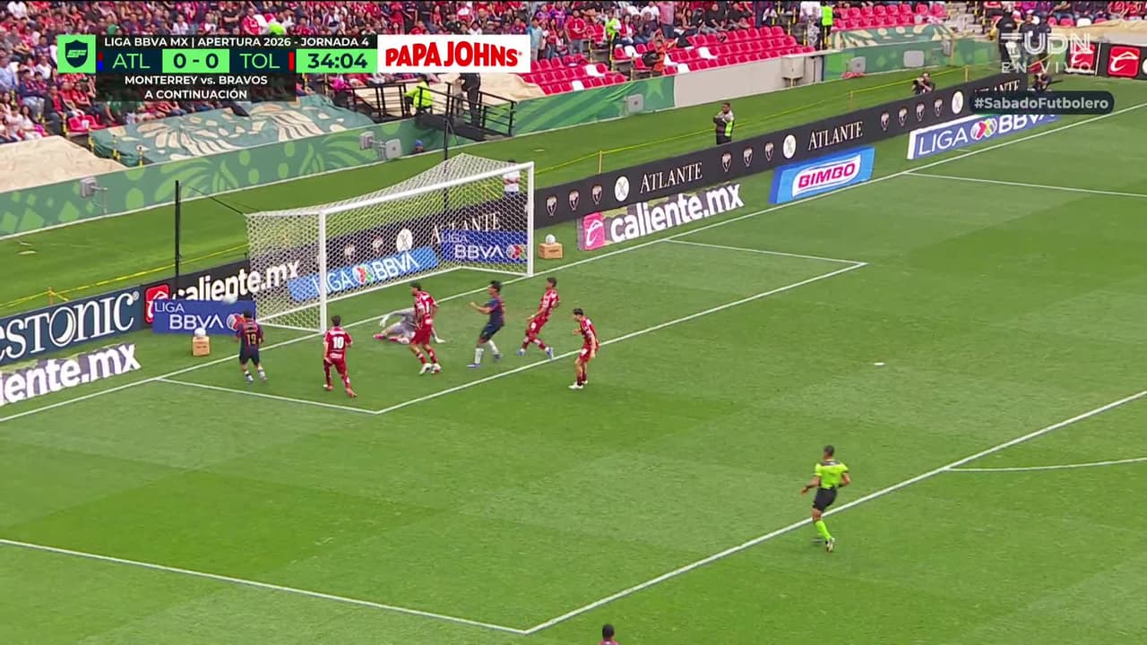 Gran jugada de los Potros que casi termina en gol
