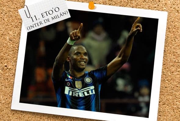 Y el hombre que despertó su deseo por anotaciones es Samuel Eto'o, que primero convirtió dos goles en Coppa Italia y sumó dos más en la Serie A, ambos resultados de victoria para el Inter.