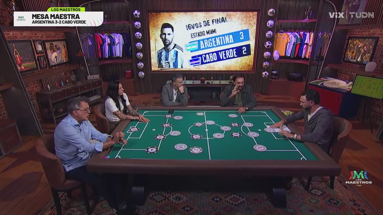 Los Maestros | Se ‘prende’ la mesa de análisis por el Argentina vs. Cabo Verde