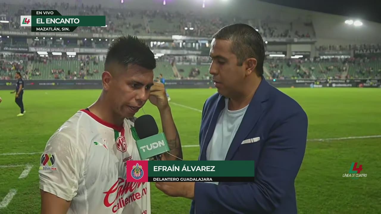 Efraín Álvarez y Chivas cumplen en Mazatlán, ahora a pensar en América