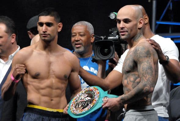 Amir Khan y Luis Collazo se enfrentarán por el cinturón plata welter del CMB y el onternacional de la AMB.