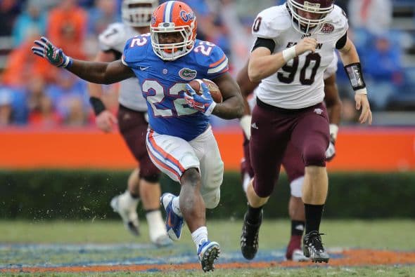 El jugador de Florida sufrió un vergonzozo accidente en pleno partido.