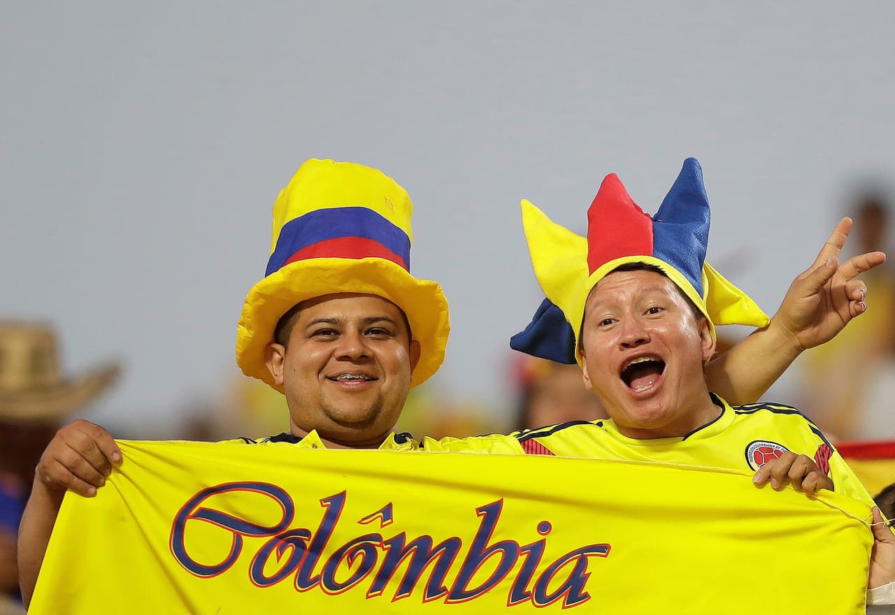 Colombia puso su alegría y colorido como ingrediente especial para la fiesta del duelo contra Catar en el Estadio Morumbi de Sao Paulo por el Grupo B de la Copa América.
