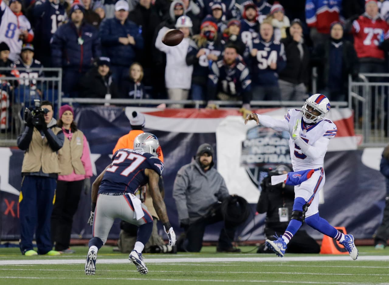 Bills no pudo realizar la hazaña de quitarle el invicto a los Patriots y el juego acabó 20-13. Aquí las mejores tomas del partido.