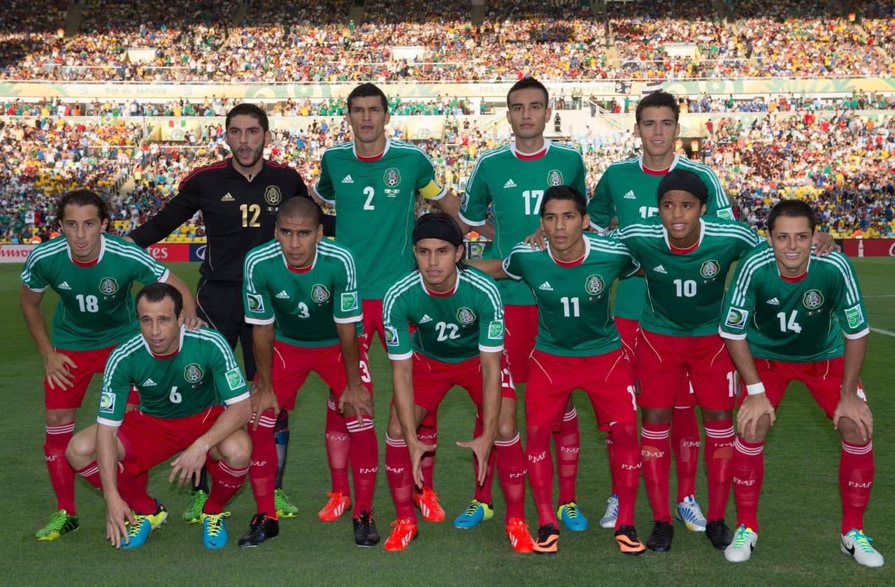 El debut en la Confederaciones de Brasil 2013 fue en el Maracaná de Río de Janeiro.