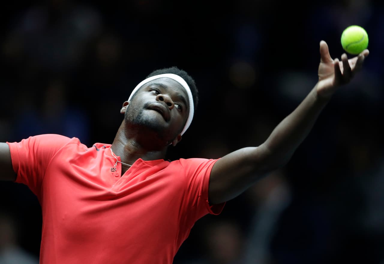 El primer set se fue a 
<i>tie break </i>y lo ganó el croata por 7-6 (7-3).