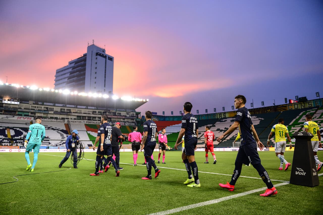 <b>León 3-1 Pumas</b> | Una gran perspectiva de cómo se vivió sin gente el partido entre León y Pumas.
