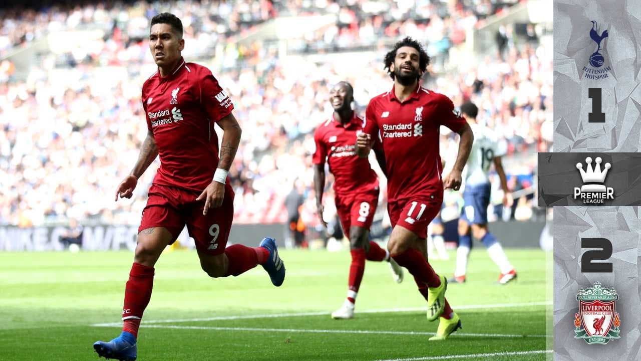El Liverpool sigue intratable, es líder e invicto tras vencer a un Tottenham irreconocible