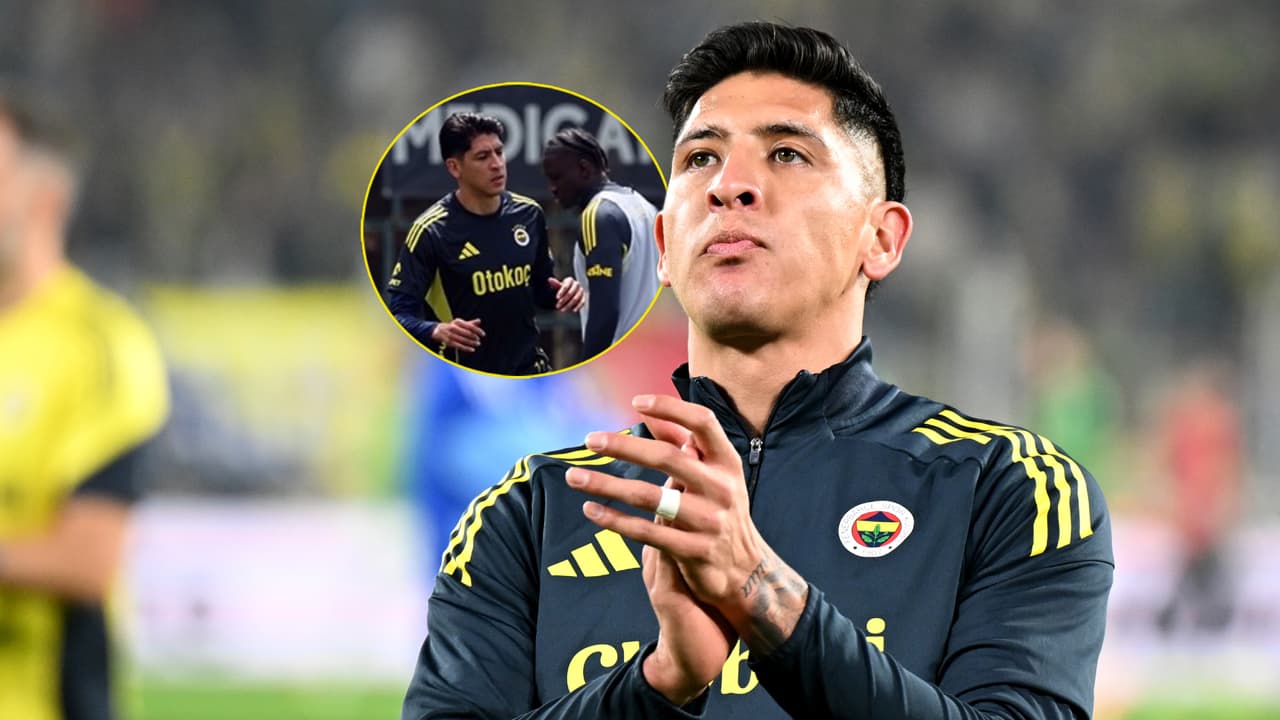 Edson Álvarez regresa a los entrenamientos con Fenerbahce tras lesión y de cara al Mundial 2026