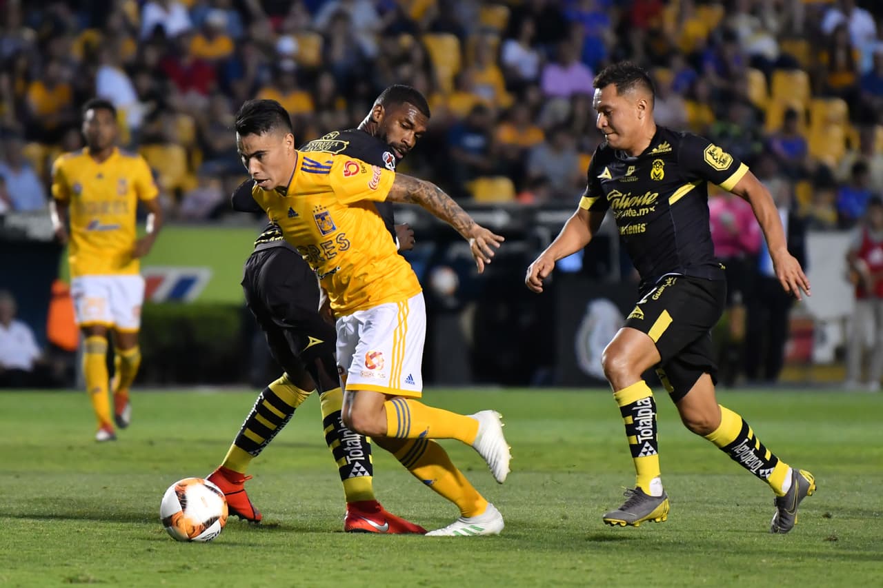 Tigres y Morelia empatan en un emocionante juego de seis anotaciones.