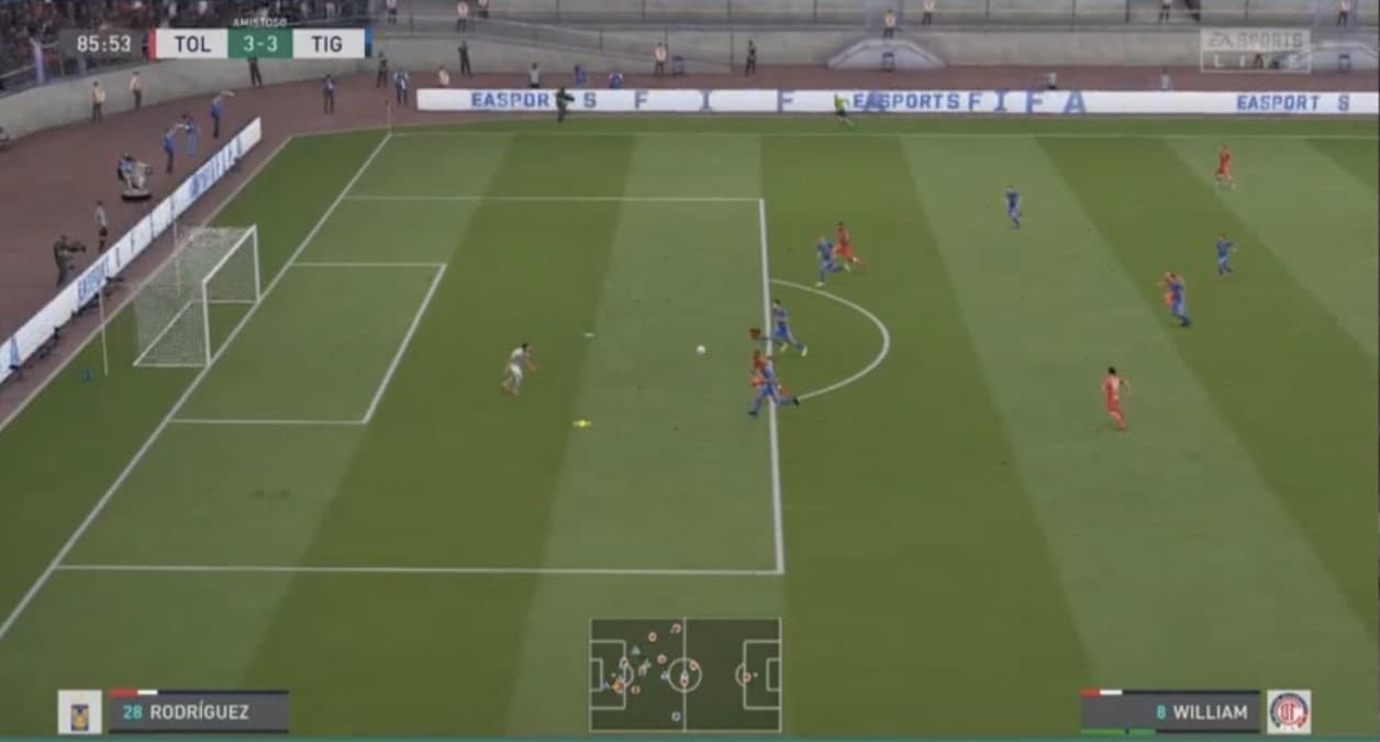 En un partido de ida y vuelta con muchas llegadas, el Toluca de Diego Rosales y los Tigres de Nahuel Guzmán se tienen que conformar con el empate a tres.