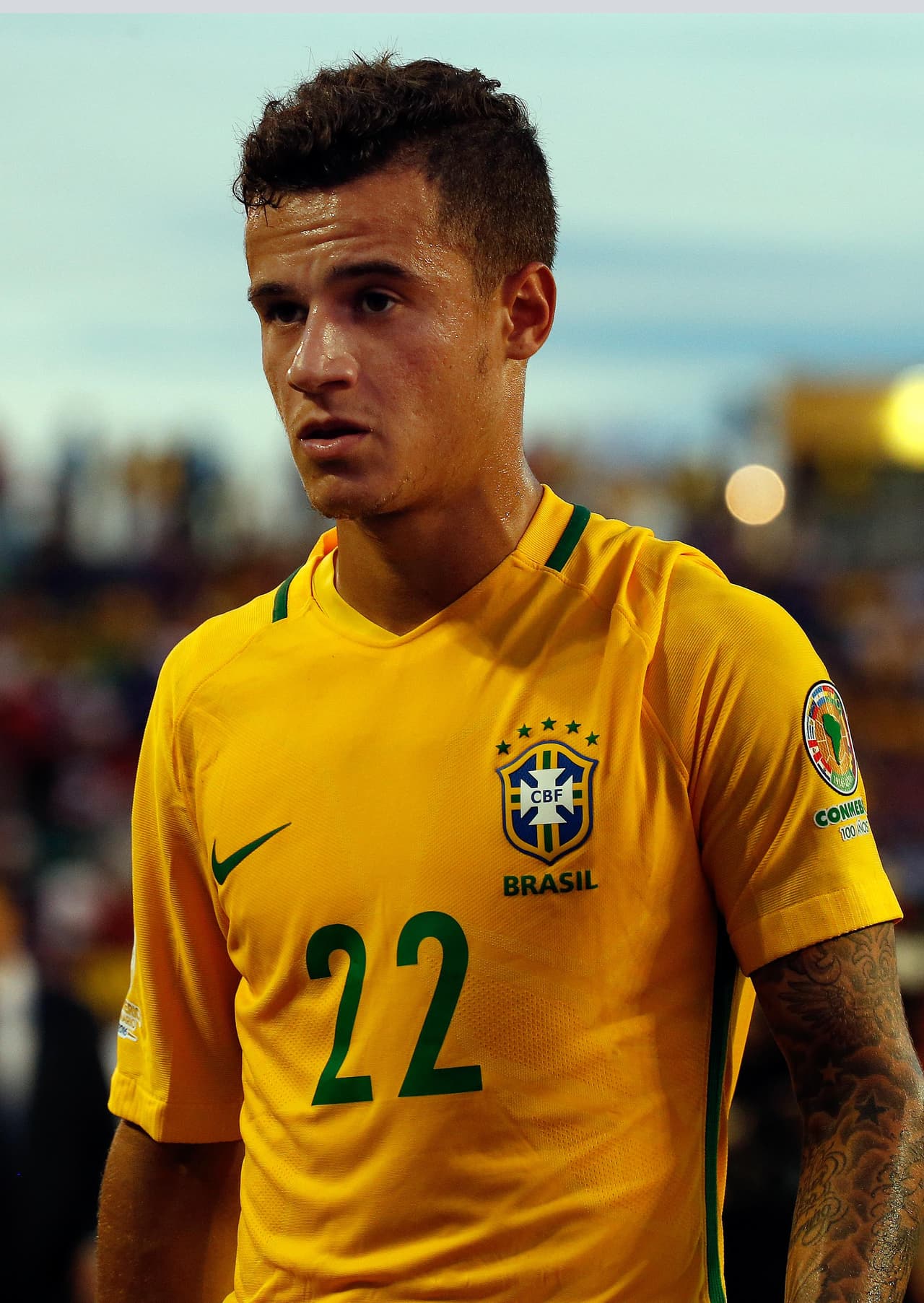 Philippe Coutinho destacó con Brasil en el torneo continental de 2016.
<br>