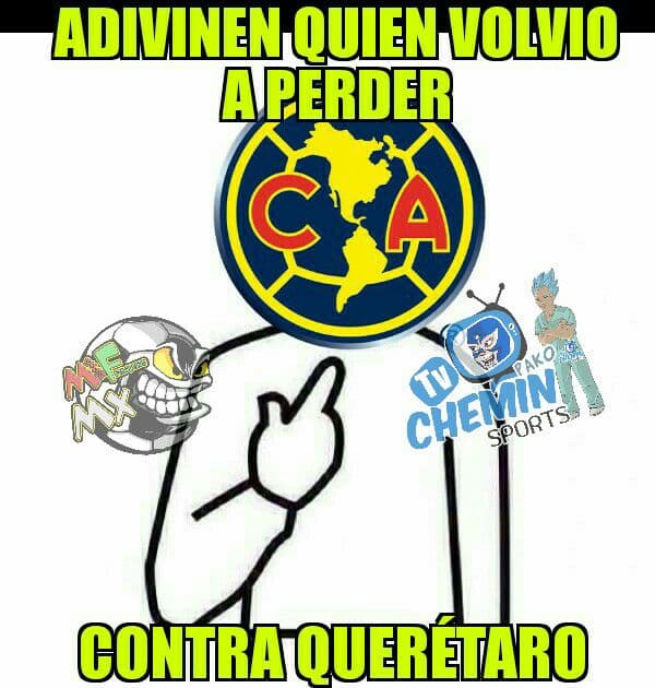 La derrota del América, el partidazo de Tigres y la renovada ilusión de los aficionados al Cruz Azul son los temas de moda en los memes de la Jornada 1 del Apertura 2017