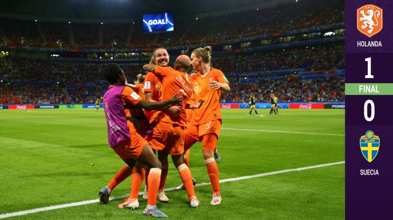 Con golazo “al rinconcito, papá” Holanda venció a Suecia en Semis del Mundial femenino