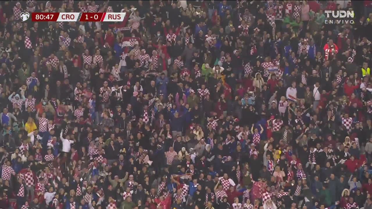 ¡AUTOGOL! de Fedor Kudryashov para Croacia.