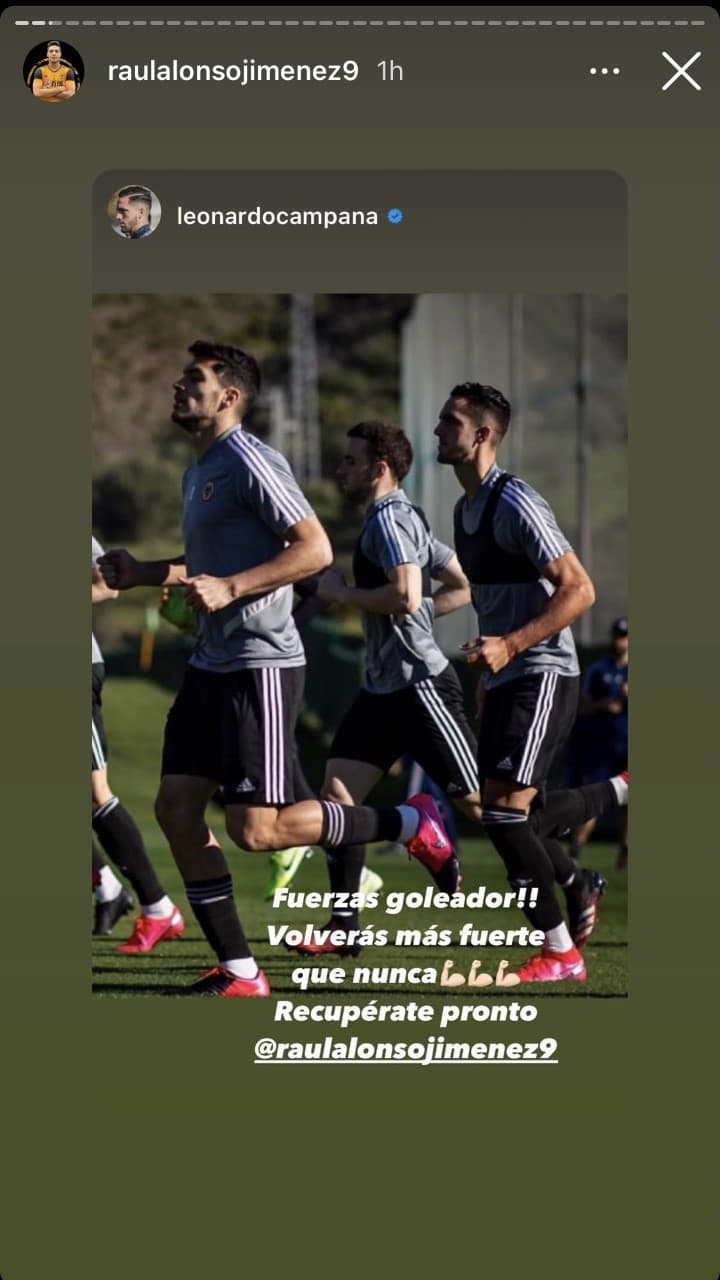 La operación del mexicano fue todo un éxito y agradeció todos los mensajes de apoyo que tuvo en su cuenta de Instagram.