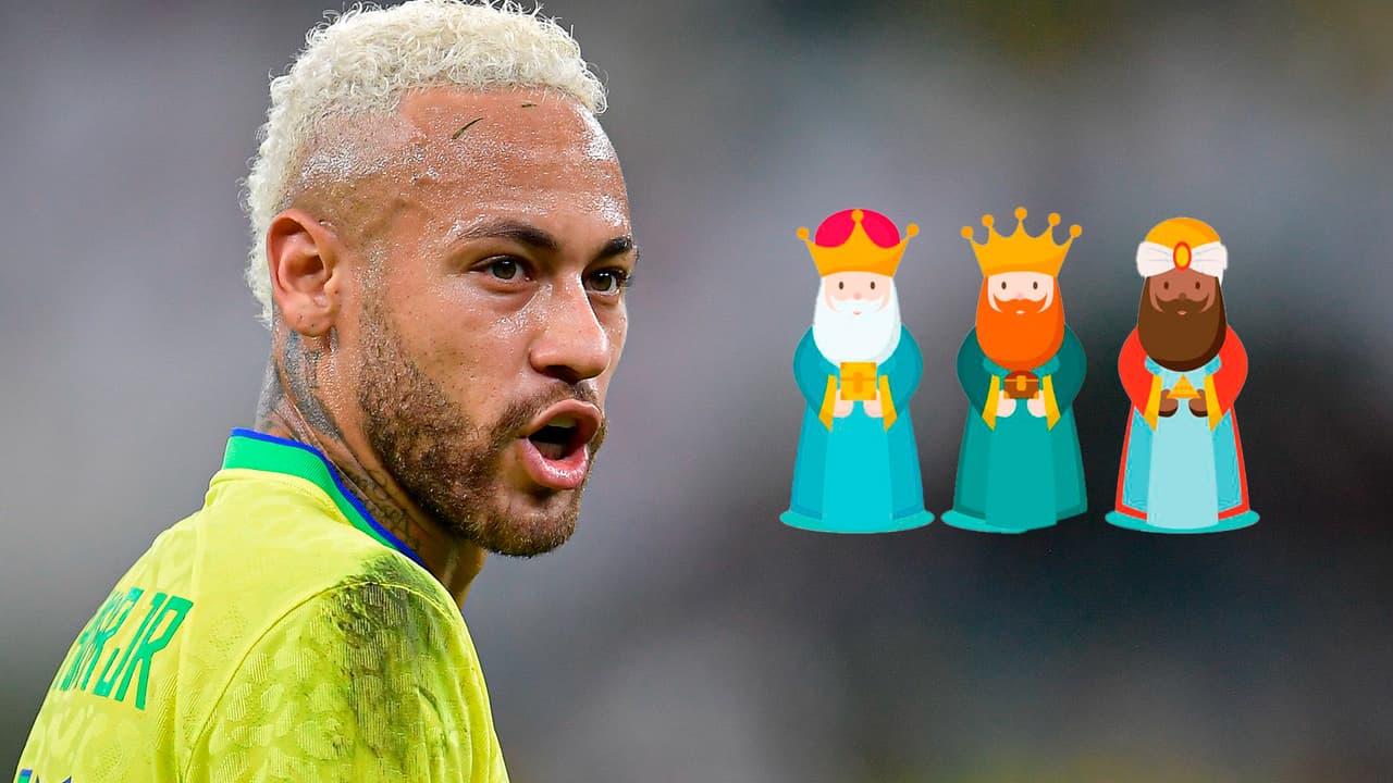 Neymar presume sus 'juguetitos' en Día de Reyes
