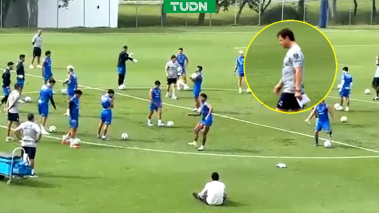 Almeyda tiene su primer entrenamiento con Rayados