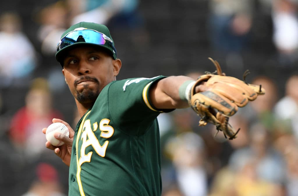 Tony Kemp de los Oakland Athletics.