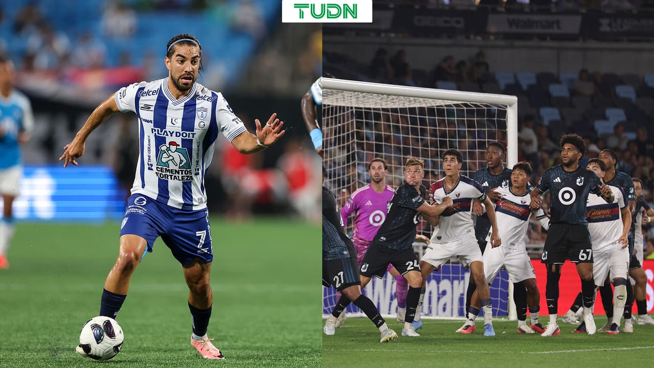 Pachuca y Atlante se despiden de la Leagues Cup y 'despejan' la Liga MX