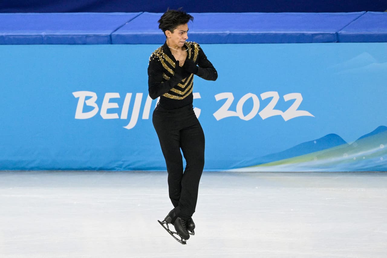 El oriundo de Zapopan, Jalisco tuvo una destacada actuación en la rutina corta de Beijing 2022 y amarró su pase a la final por las medallas en el programa largo.