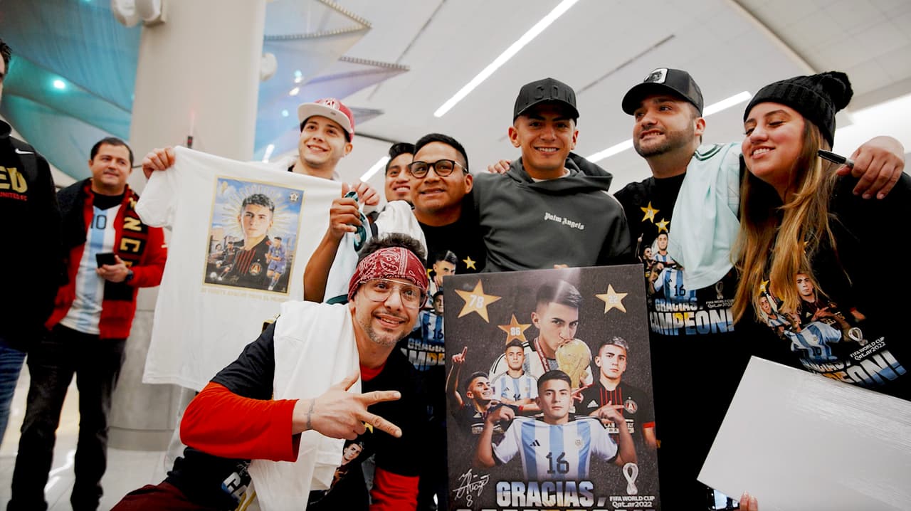 Thiago Almada: regreso con gloria del Campeón del Mundo a Atlanta