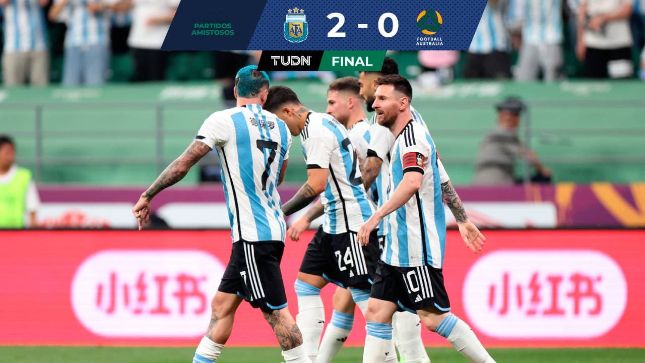 Messi hace gol a los 79 segundos en amistoso de Argentina ante Australia