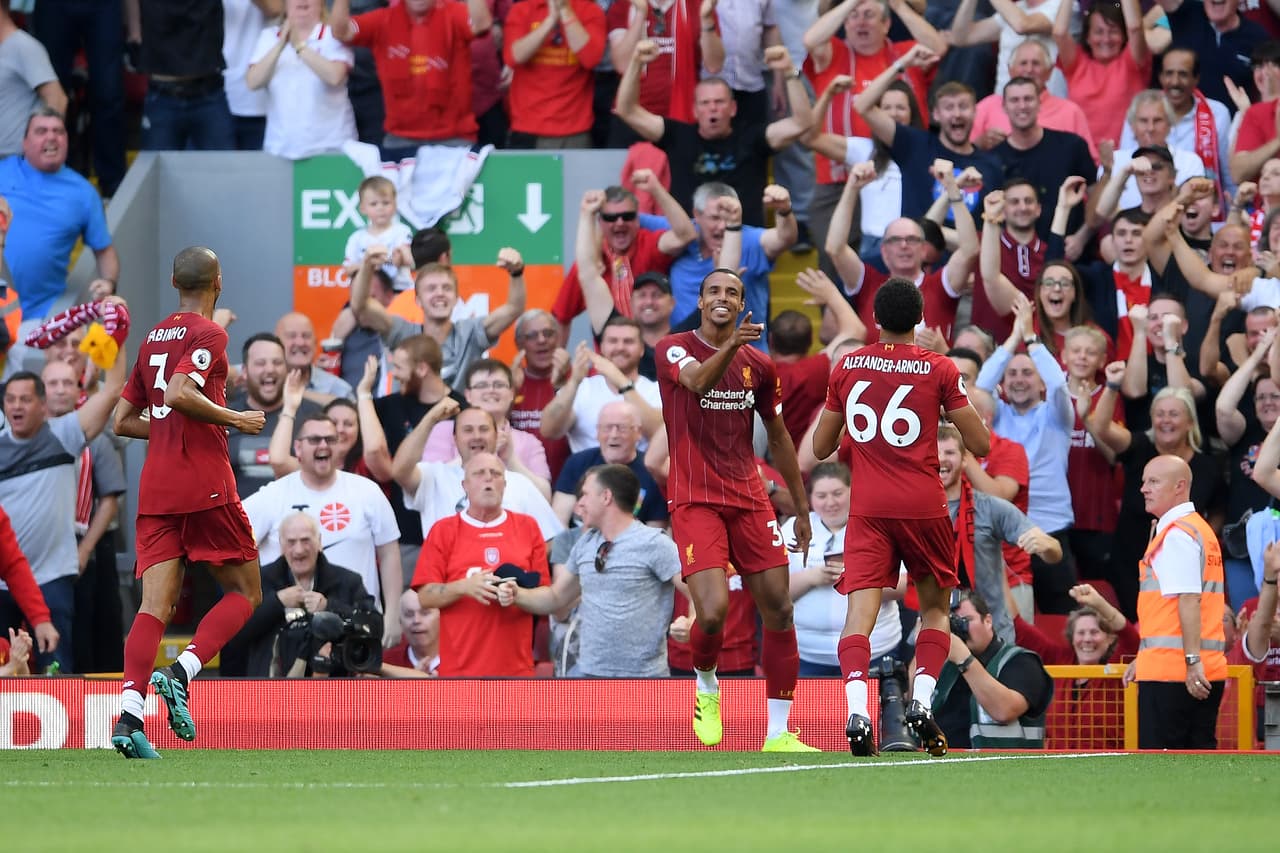 El Liverpool ya jugaba mejor y el primero anotado por Joel Matip despejó el camino ante un Arsenal que descontó con Lucas Torreira.