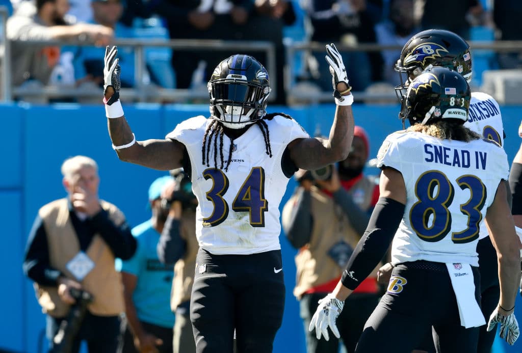 <b>11) Baltimore Ravens (4-4)</b>. Todo iba bien para los Ravens hasta que su defensa número uno de la NFL se topó con Cam Newton y compañía que los hizo ver su suerte. Puede ser un bofetón que los avive.