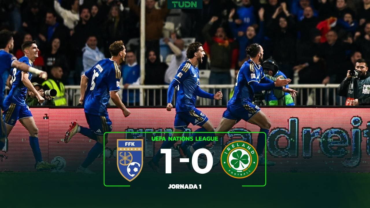 Resumen | Exjugador de Aguirre brilla en triunfo de Kosovo a Irlanda