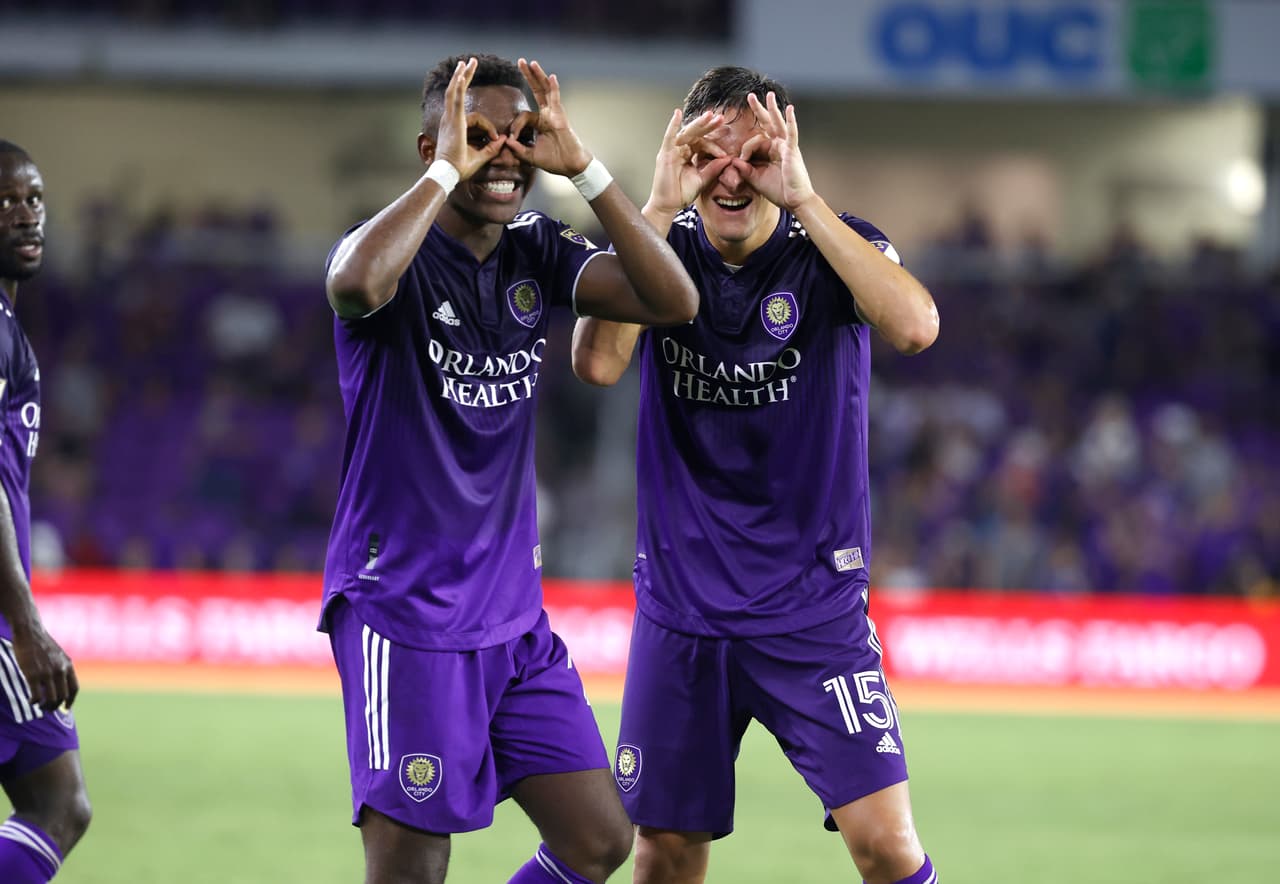 Andrés Perea marcó uno de los tantos en el triunfo de Orlando City SC ante Philadelphia Union.
<br>