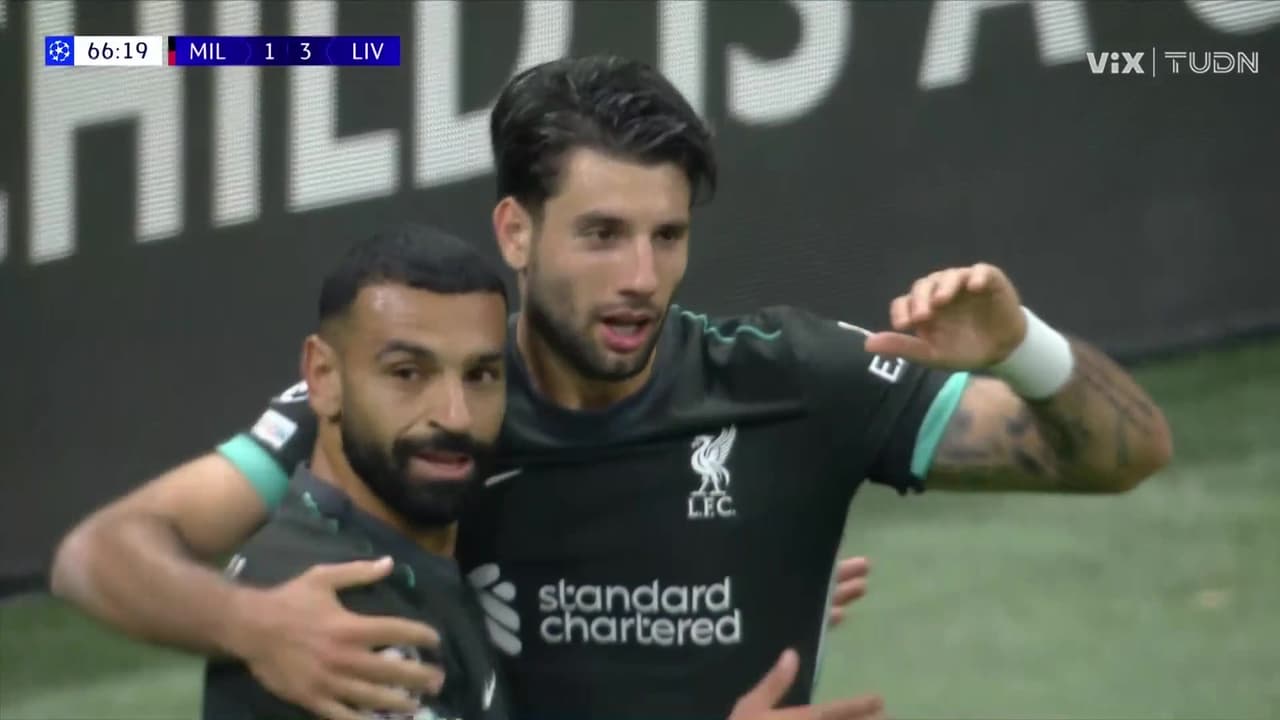 ¡Gol del Liverpool! Dominik Szoboszlai liquida al Milan en San Siro