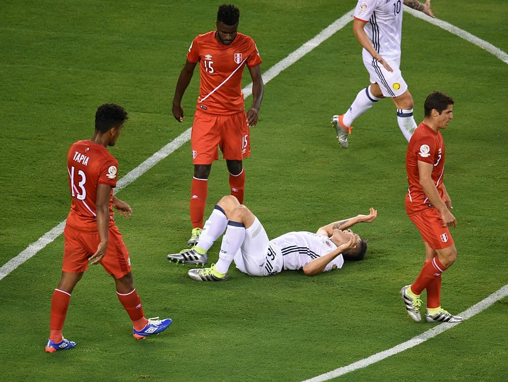 Perú hizo ante Colombia un juego de mucha entrega y pundonor.