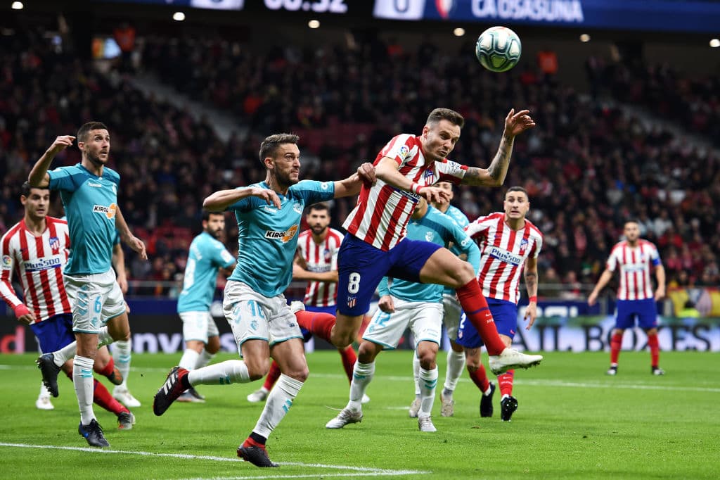 Con goles de Álvaro Morata y Saúl Ñíguez, el Atlético gana y se lleva los tres puntos. El mexicano Héctor Herrera entró al terreno de juego al minuto 67 cuando el encuentro se encontraba 0-0.