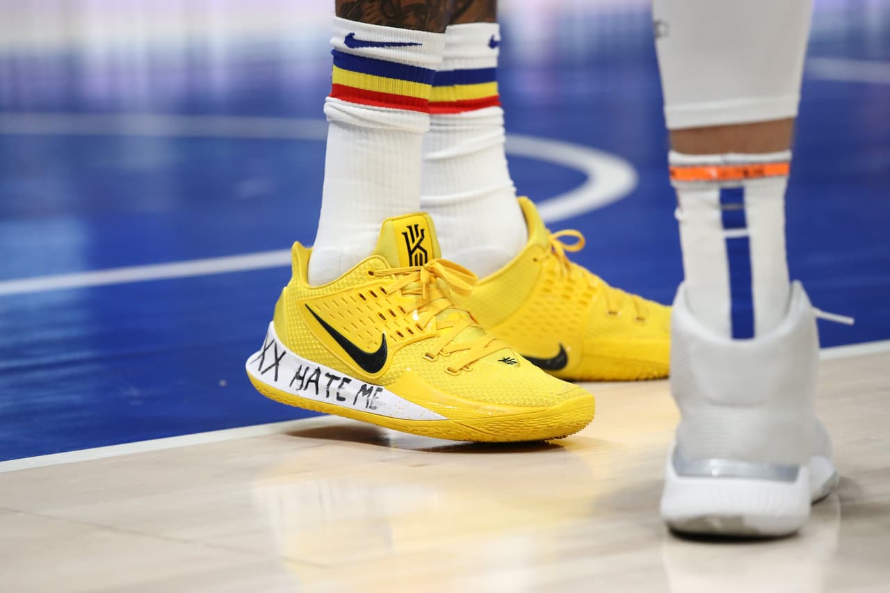 Los tenis Nike de Willie Cauley-Stein #2 de Golden State Warriors.