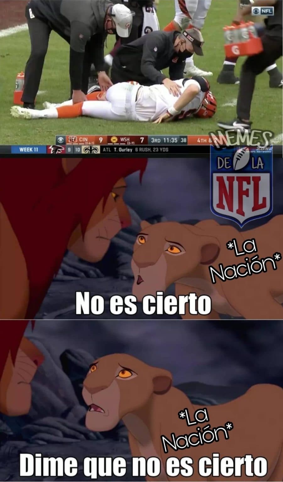 Los memes regresan esta semana con todo equipos como Dallas, Green Bay y Baltimore salen lastimados.