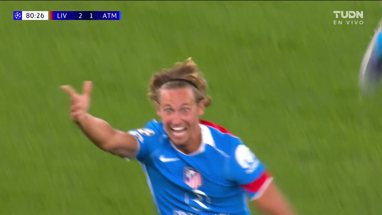 ¡Lo empata Atlético de Madrid! Doblete de Marcos Llorente en Anfield