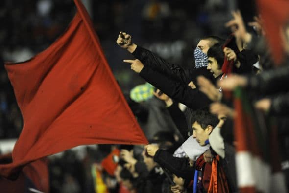 Los aficionados festejaron al máximo este triunfo.