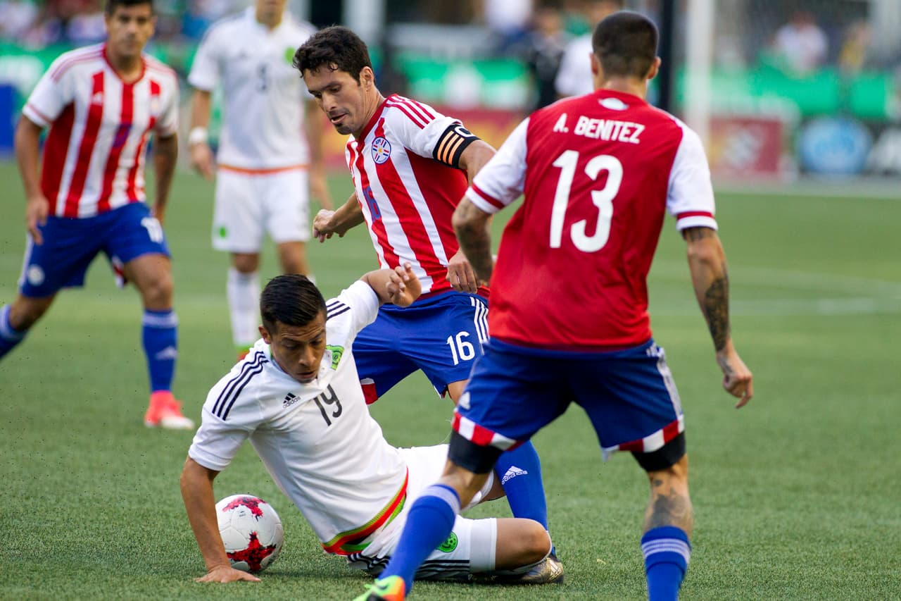 Con motivo del partido de la noche del martes entre las selecciones de México y Paraguay en Santa Clara, California, hacemos un repaso por los cinco jugadores más costosos de cada nómina para hacer un interesante comparativo.