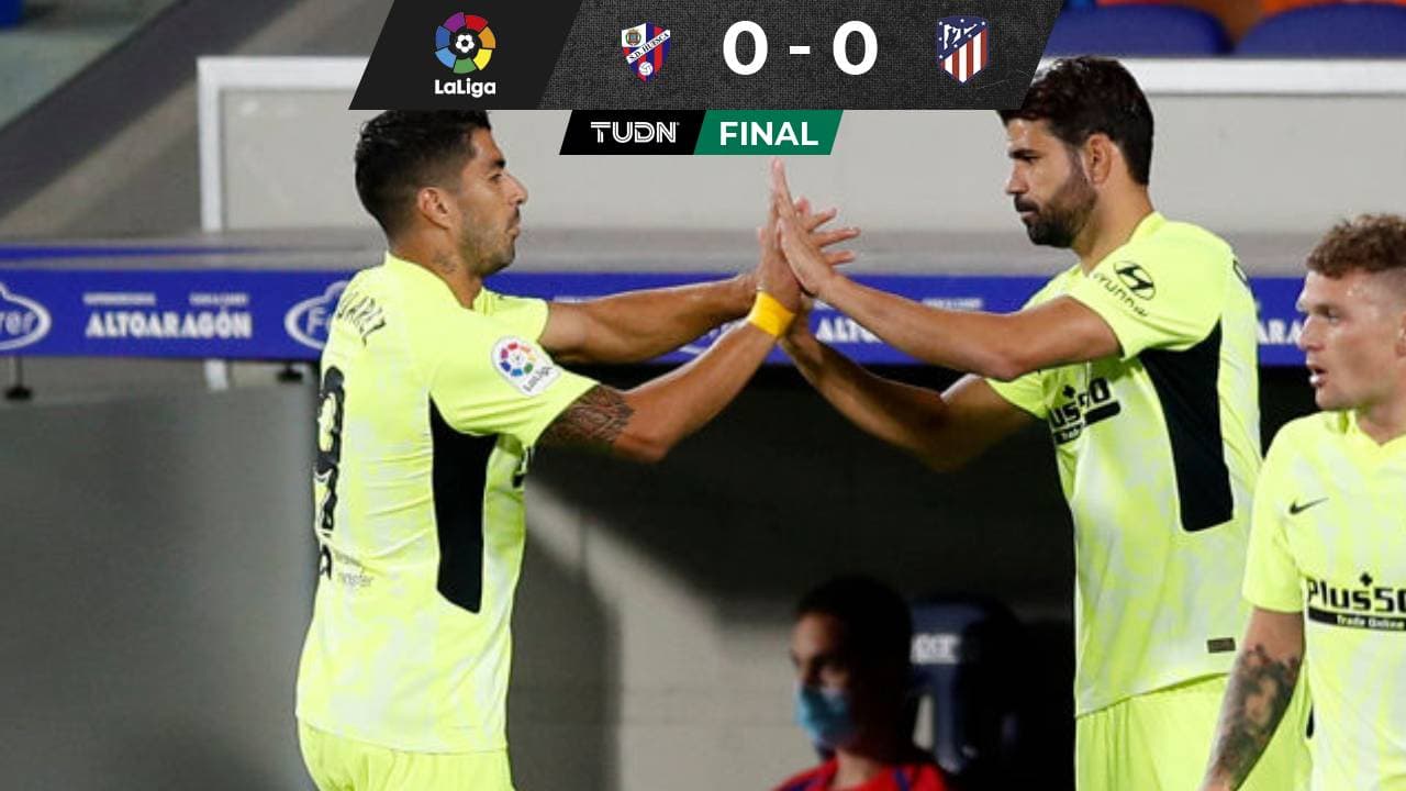 Atlético de Madrid empata con Héctor Herrera en la banca