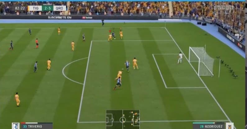 Betsiel Hernández y sus poderosos Gallos le dan un baile a los Tigres de Francisco Venegas y les dan una goleada de 2-6 a domicilio.