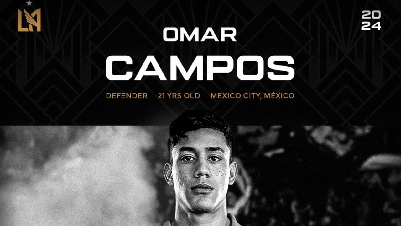 ¡Hecho! LAFC anuncia a Omar Campos como refuerzo