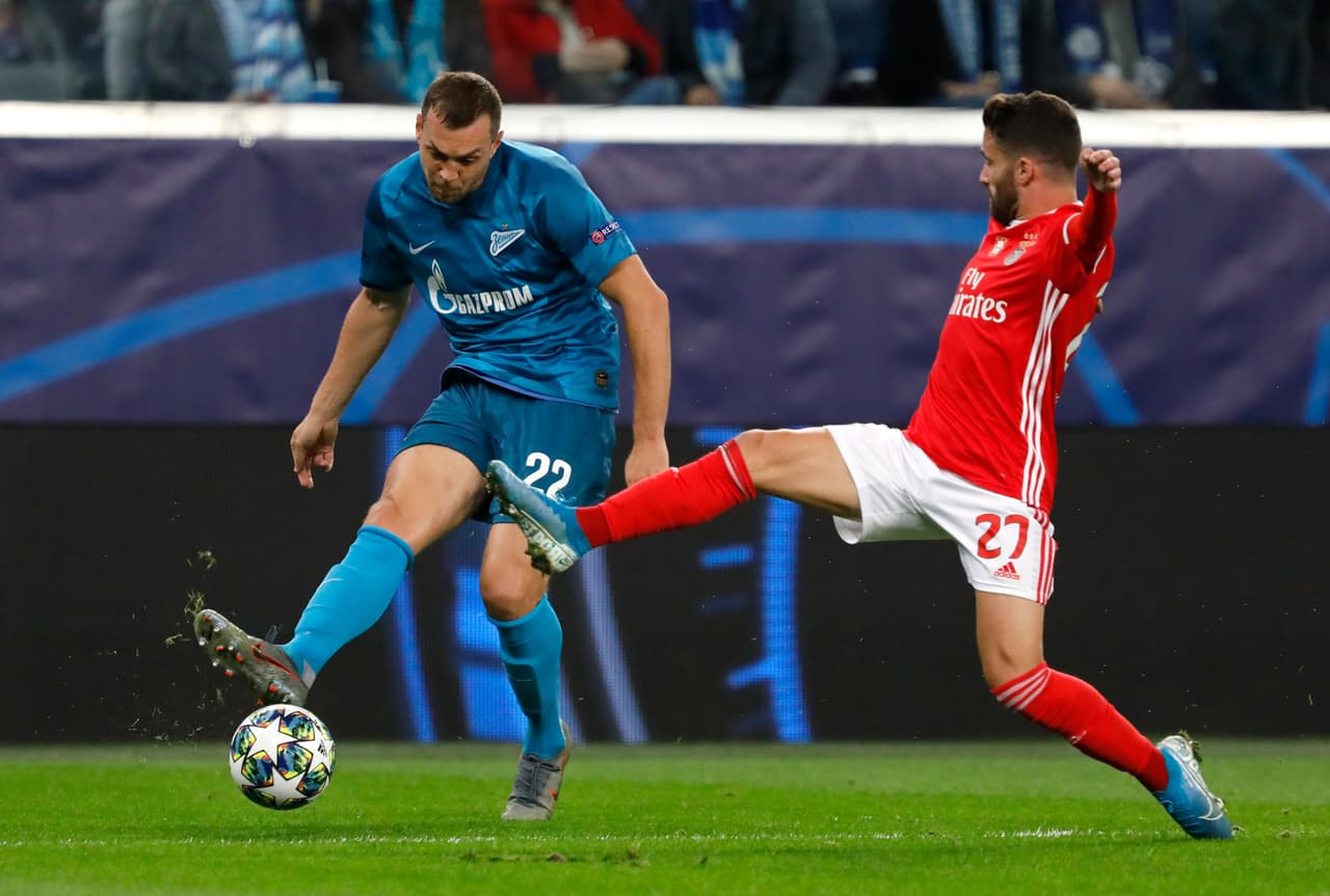 Por parte del cuadro local anotaron Artem Dzyuba, Sardar Azmoun mas un autogol de Rúben Dias, por parte del benfica anotó Raúl de Tomás.